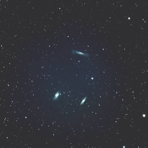しし座トリオ銀河 M65 M66 NGC3628