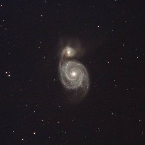 M51 子持ち星雲 りょうけん座