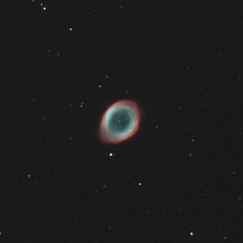 M57 リング状星雲　こと座