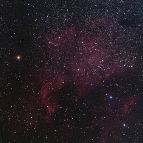 NGC7000 北アメリカ星雲　はくちょう座