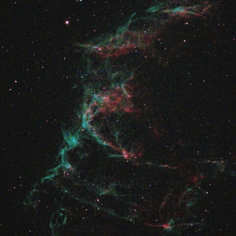 NGC6995 網状星雲 はくちょう座