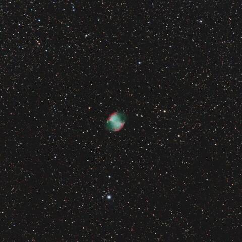 M27 亜鈴状星雲　こぎつね座