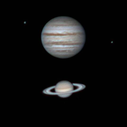 木星と土星 2022/07/30