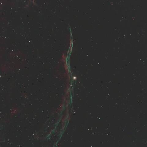 NGC6960 網状星雲 はくちょう座