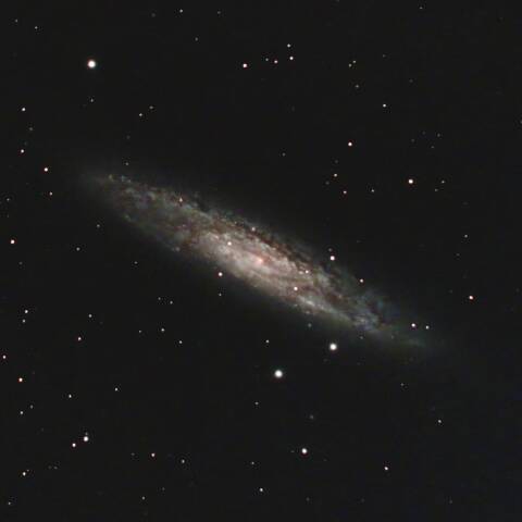 NGC253 渦巻星雲 ちょうこくしつ座