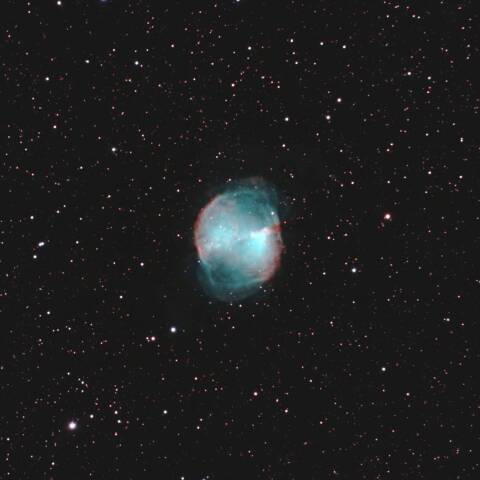 M27 亜鈴状星雲　こぎつね座