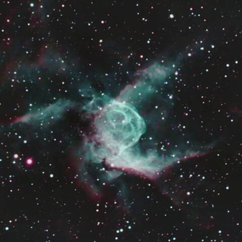 NGC2359 トールの兜星雲 おおいぬ座