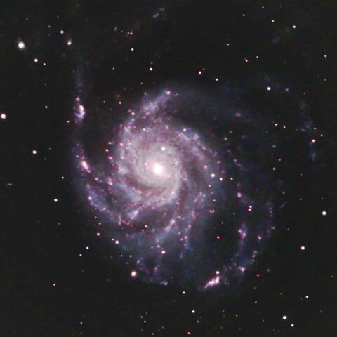 M101 回転花火銀河 おおぐま座