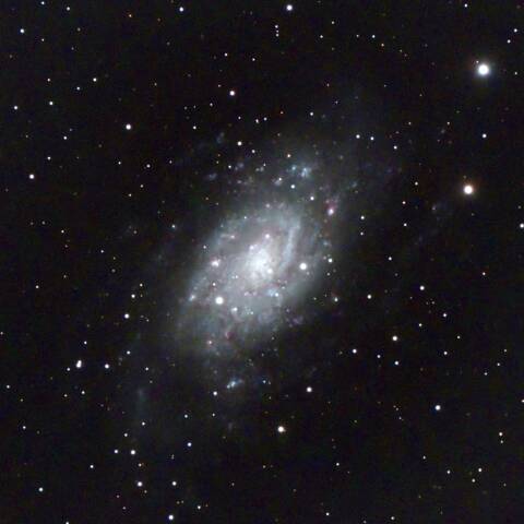 NGC2403 渦巻銀河　きりん座
