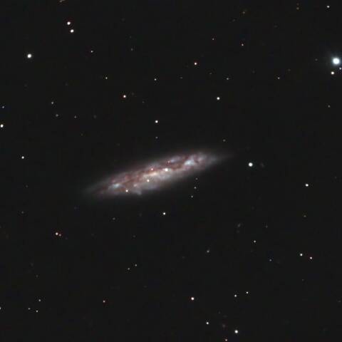 M108 渦巻銀河　おおぐま座