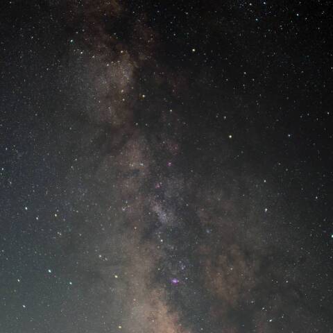 バンビ付近の天の川