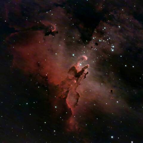 M16 わし星雲　創造の柱　へび座