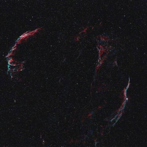 網状星雲 はくちょう座