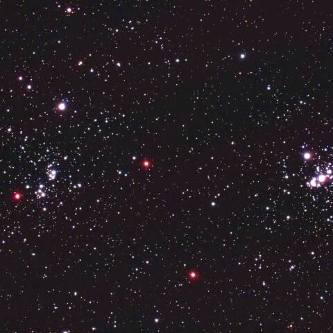  NGC869 NGC884 ペルセウス座の二重星団