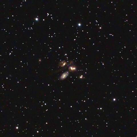 ステファンの５つ子 銀河群　ペガサス座