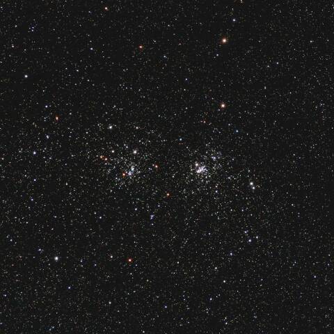 二重星団 NGC869 NGC884 ペルセウス座