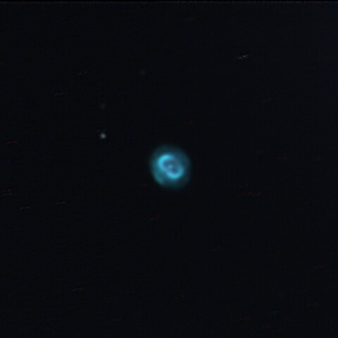 NGC7662 青い雪玉星雲 アンドロメダ座
