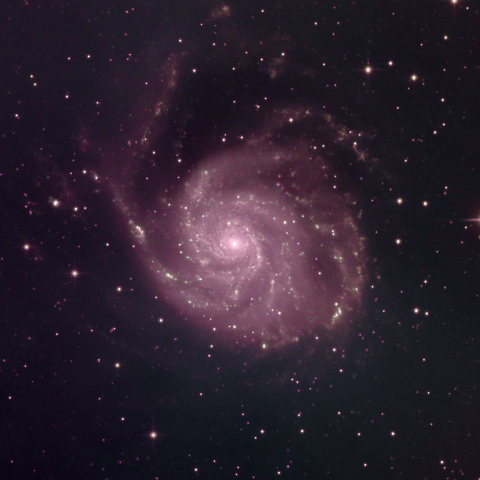 M101 回転花火銀河