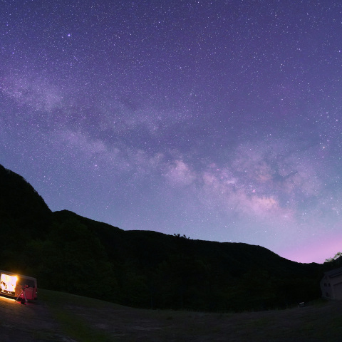 奥大山の夜