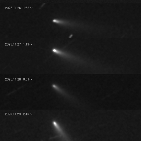 K1　アトラス彗星　2025.11.21 ～ 12.03