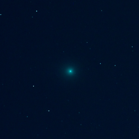 東京都内で撮影　ラヴジョイ彗星