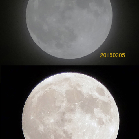 最小&最大の満月2015