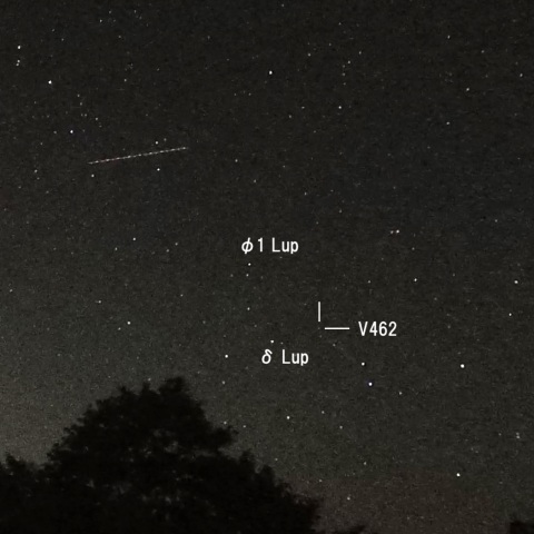 おおかみ座新星（V462 Lup）