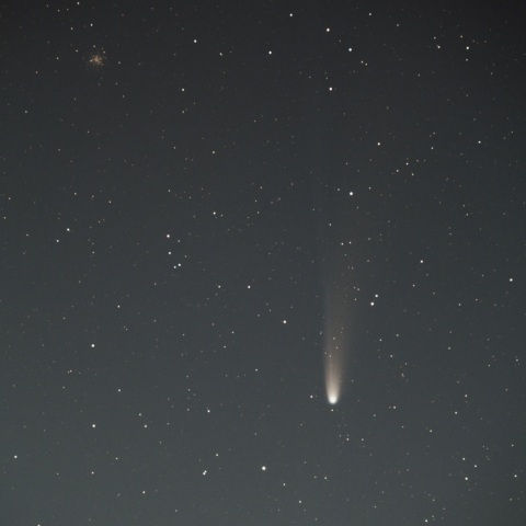 レモン彗星とM12（2025/11/3）