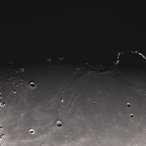 月面（雨の海）