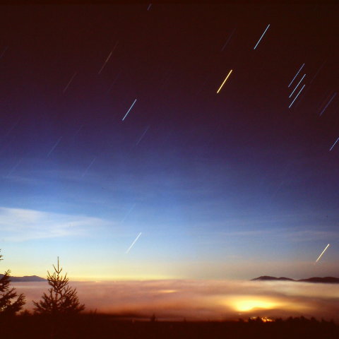 昇る冬の一等星達