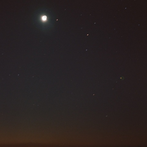 月・火星・昇るさそり座