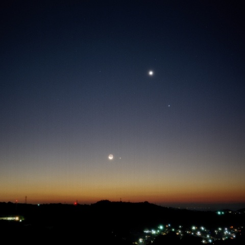 月と水星・金星