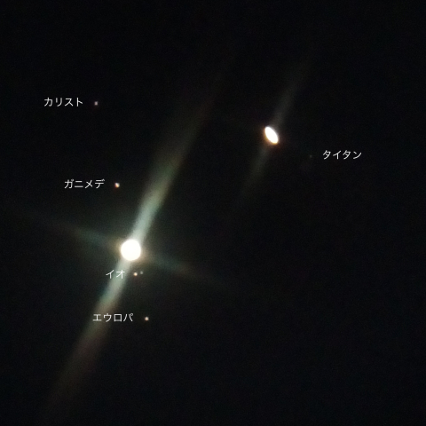 木星と土星の接近（2020/12/21）