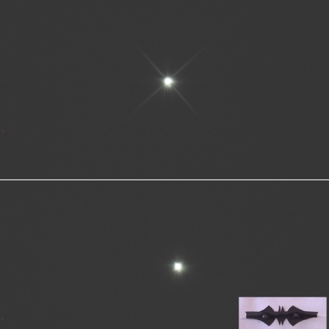 自作アポダイザーの効果