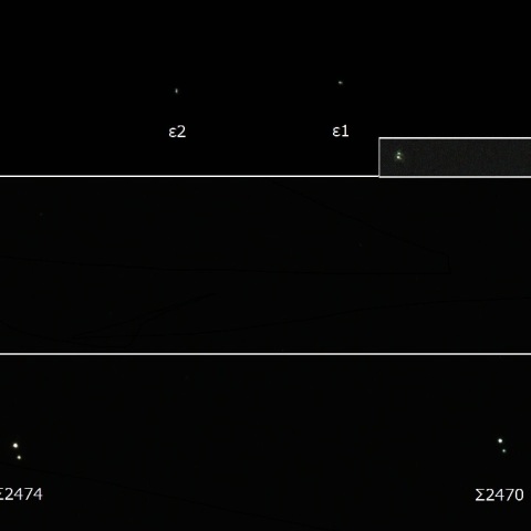 こと座のダブルダブルスター三態