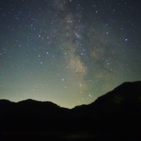 やっと‥‥　天の川