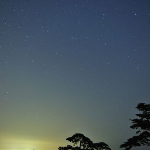 松島に秋の四辺形