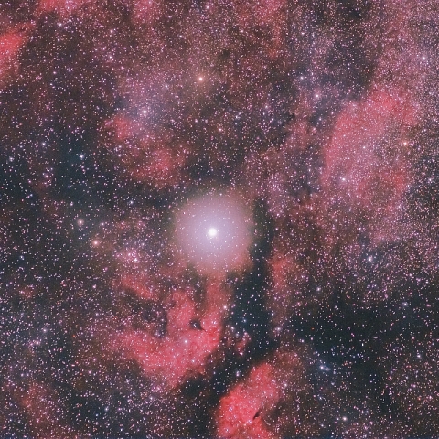 白鳥座サドル付近