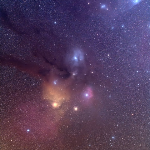 アンタレス周辺の星雲・星団