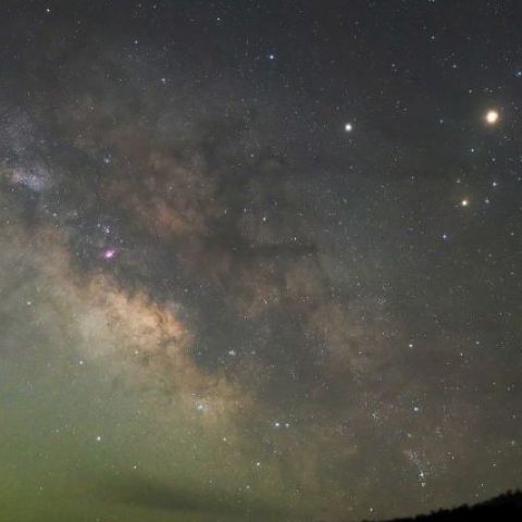 さそり座、いて座の銀河