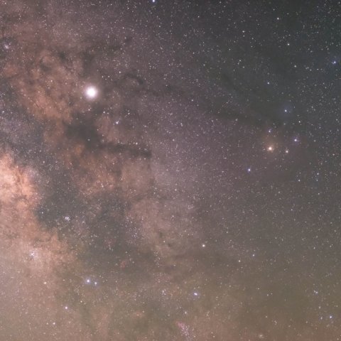 さそり座・いて座の銀河