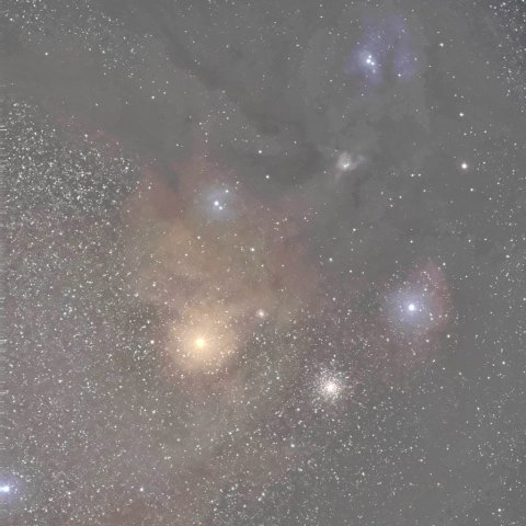 アンタレス付近