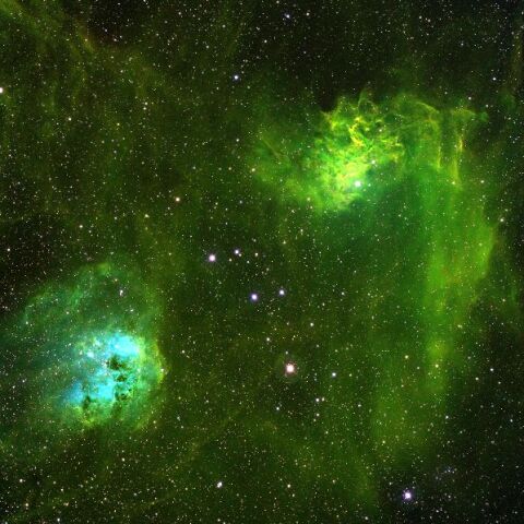 IC405勾玉星雲