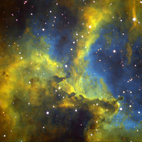 NGC2237ばら星雲拡大(SAO)