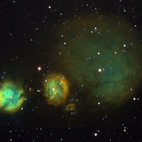 Sh2-254だんご三兄弟(SAO)