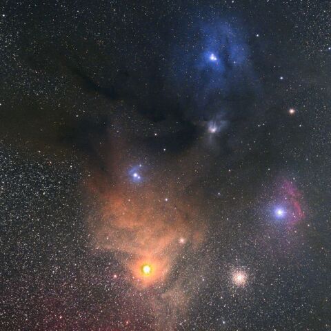 アンタレス付近の星雲