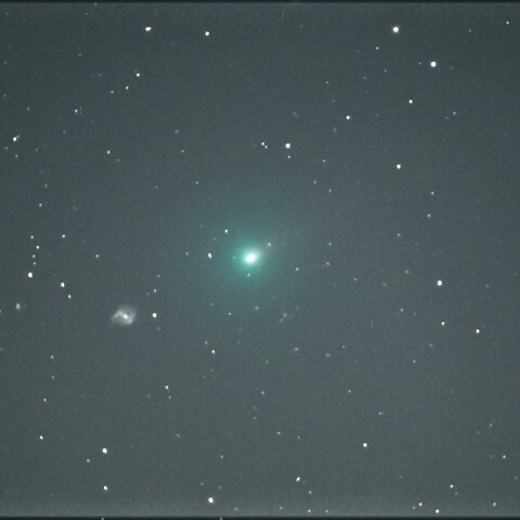 62P/Tsuchinshan 1 と NGC3485の接近