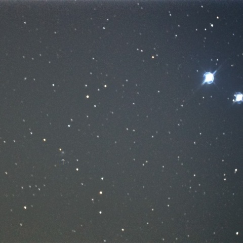 1月17日のC/2017K2(PANSTARRS)