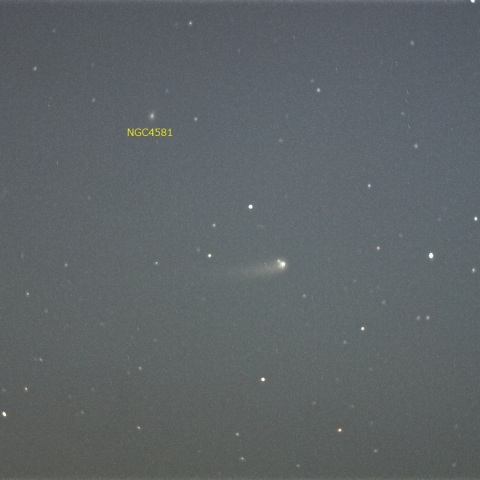 5月17日のC/2023 A3(Tsuchinshan-ATLAS)