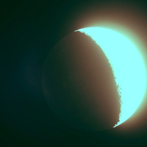 スピカ食46分前